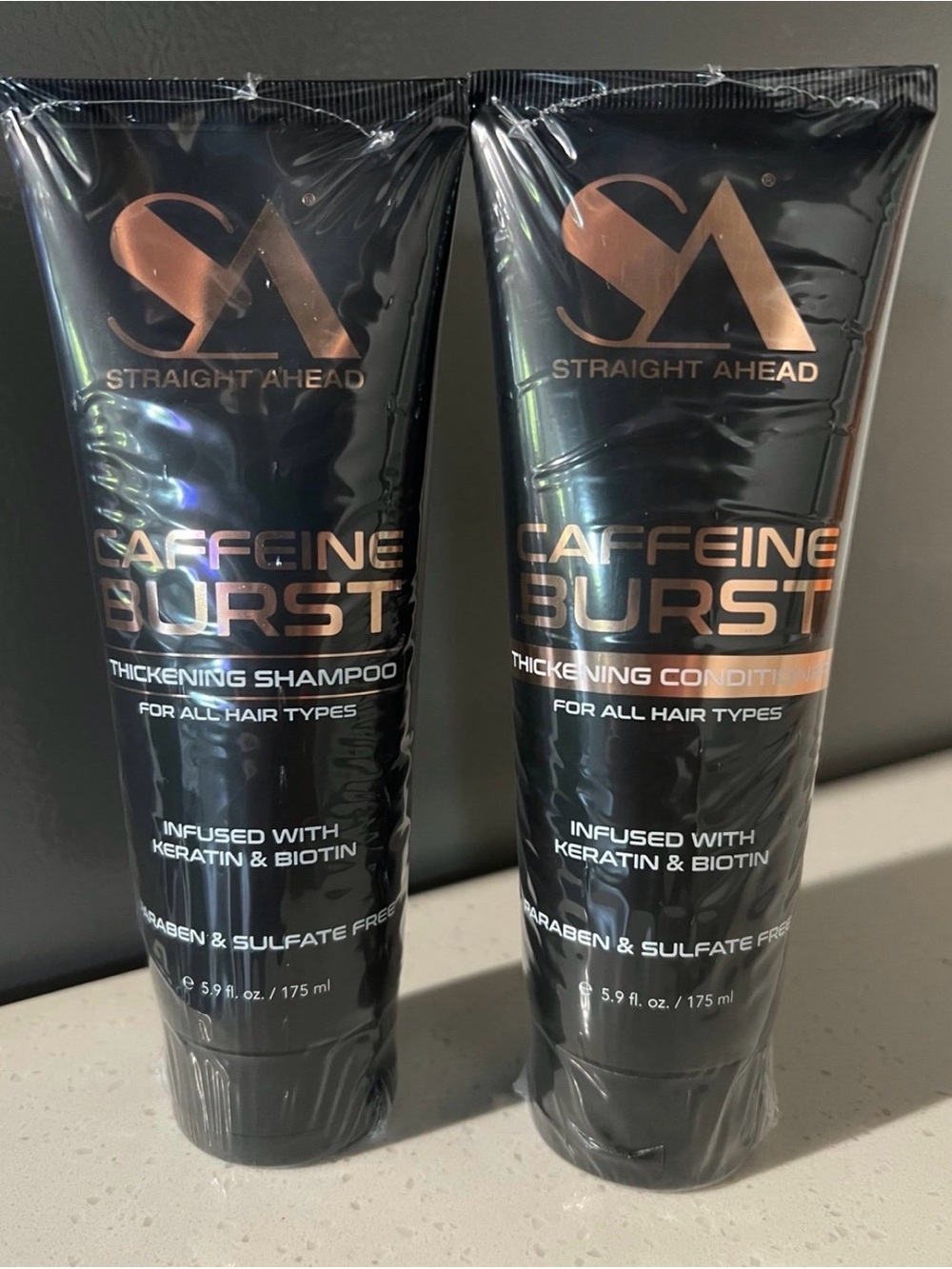 SA Caffeine Burst Thickening Shampoo & Conditioner - Retail $100